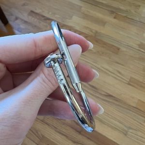 Silver Nail Bracelet- juste un clou inspired!